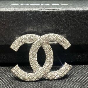 Chanel Rhinestone Brooch NWOT